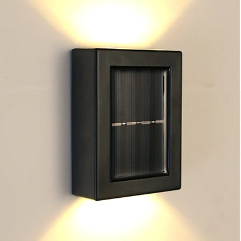 Ledsen™ WallLight: Solar Doppelt Schatten Wand Licht