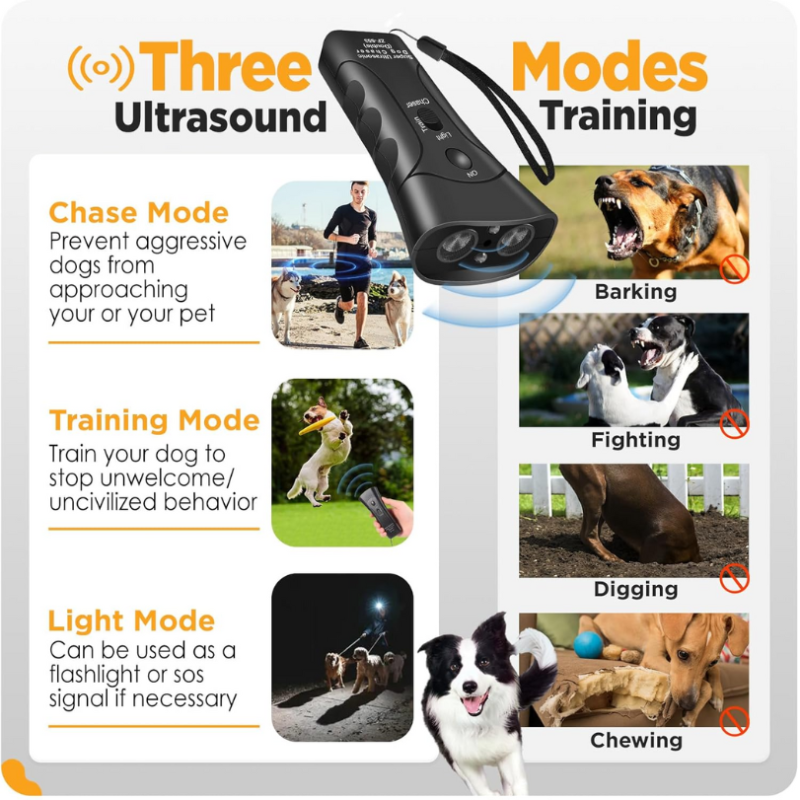 DogFri™ BarkControl: Ultraschall Bell Kontrolle Und Training Gerät