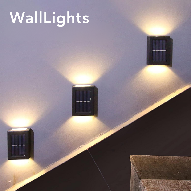 Ledsen™ WallLight: Solar Doppelt Schatten Wand Licht