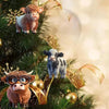 CowDecor - Cartoon Kuh Weihnachtsbaum Dekoration