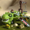 Kletshuts™ DinoTruck: Dinosaurier LKW Spielzeugset Mit Lichtern Und Musik