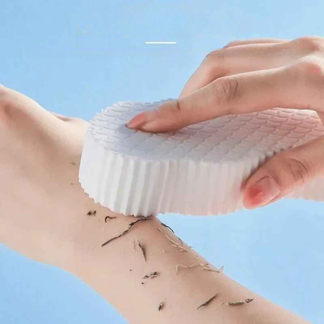 ExfoliatingSponge 1+1 GRATIS - Weich Körper Peeling Schwamm Dusche Schrubber