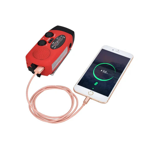 MultiRadio - Multifunktionales Solar Tragbares Notfallradio