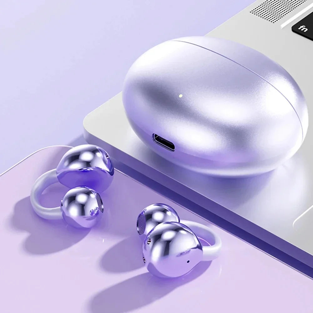 Clip-OnEarphone: Multifunktional Klarer Klang Bequem Aufsteckbarer Kopfhörer