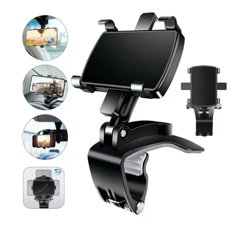 Holder360° PhoneGrip: Rotierend Telefon Ständ Mit Starke Kompakt Griff