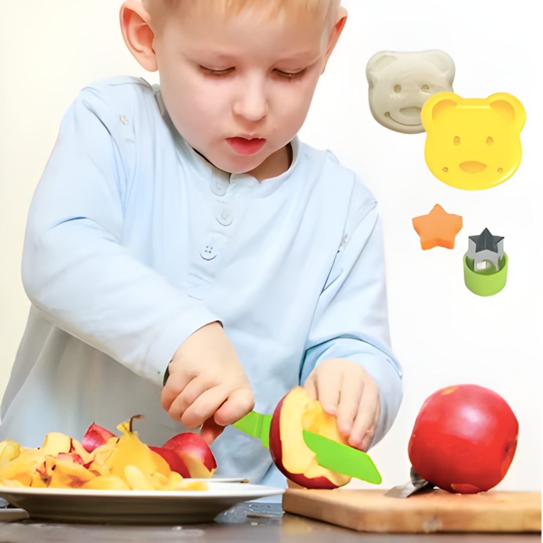 Kletshuts™ KidsKitchen: Sicheres  Schneiden Spielen Kinder Küche Spielzeug Set