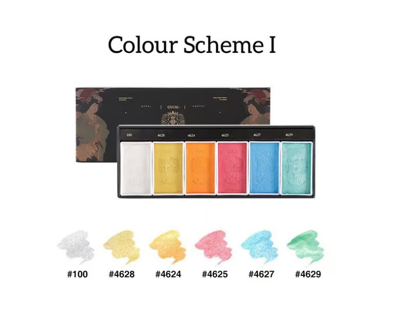 WatercolorPaint - Hoch Wertiges Pigment Aquarell Farben Set