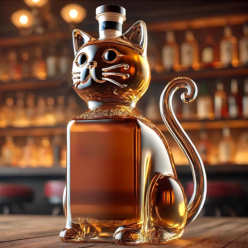 Globetrek° AnimalBottle:Tier Geformt Glas Getränke Flasche