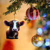 CowDecor - Cartoon Kuh Weihnachtsbaum Dekoration