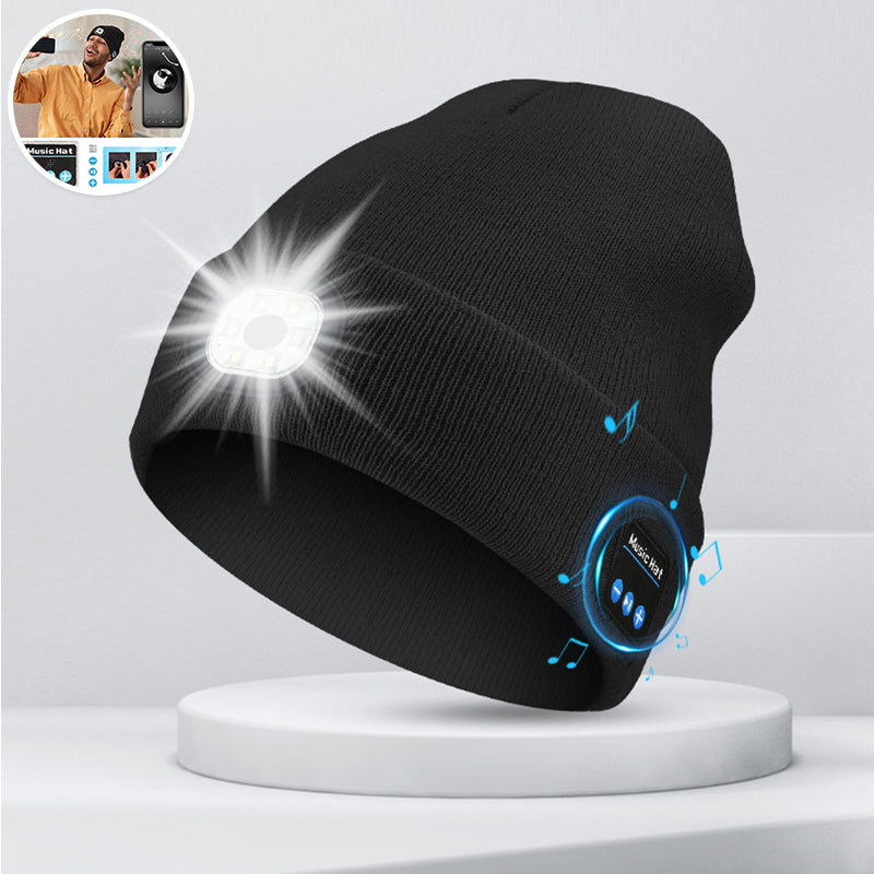 Icone™ MultiBeanie: Multifunktionale LED-Leuchte Und Bluetooth-Warmmütze