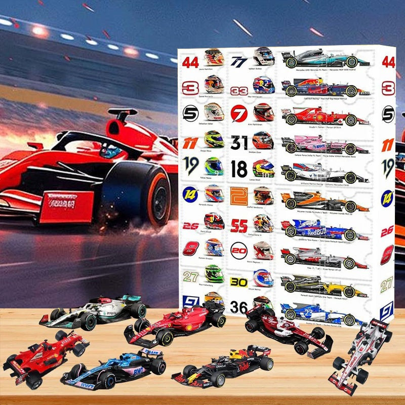 RacingCalendar - Formel-1-Rennwagen Advent Kalender