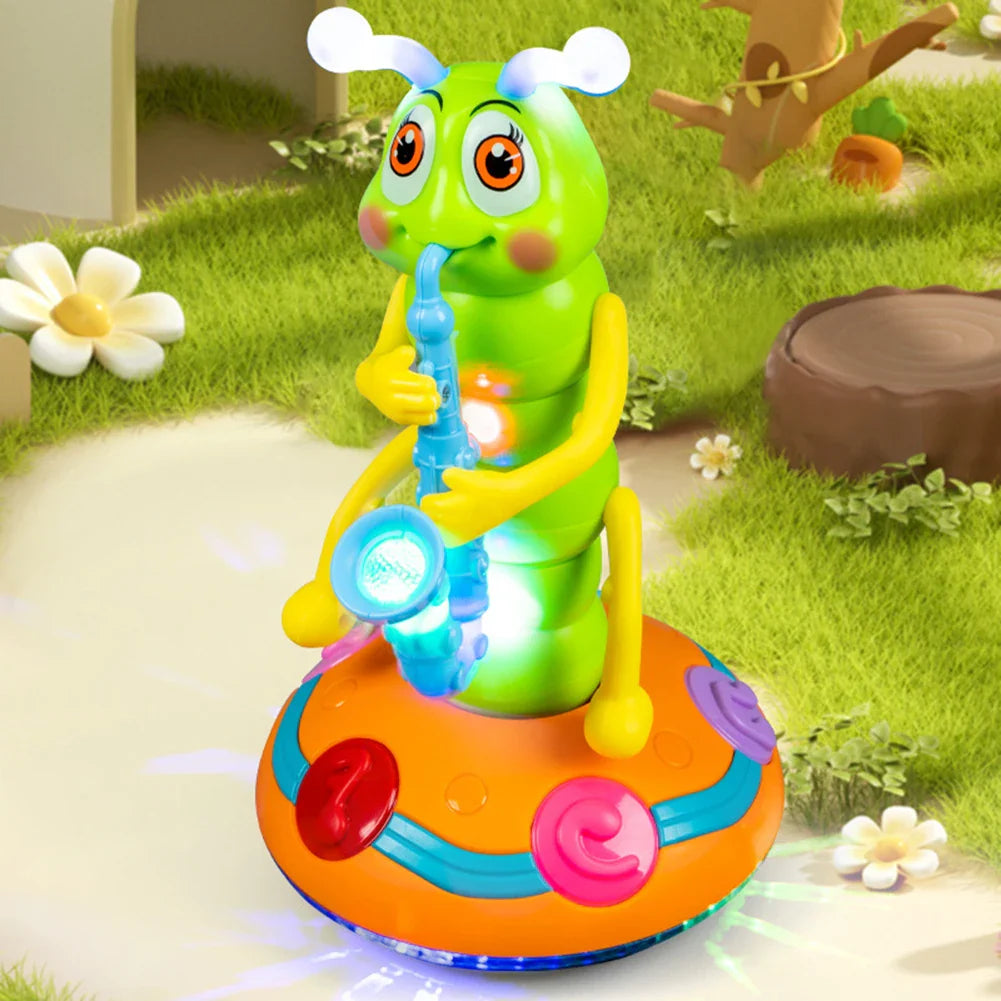 Kletshuts™ CaterpillarToy: Interaktive Lichter Und Musik Raupe Kinder Spielen Spielzeug
