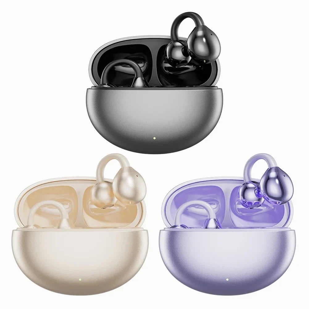 Clip-OnEarphone: Multifunktional Klarer Klang Bequem Aufsteckbarer Kopfhörer