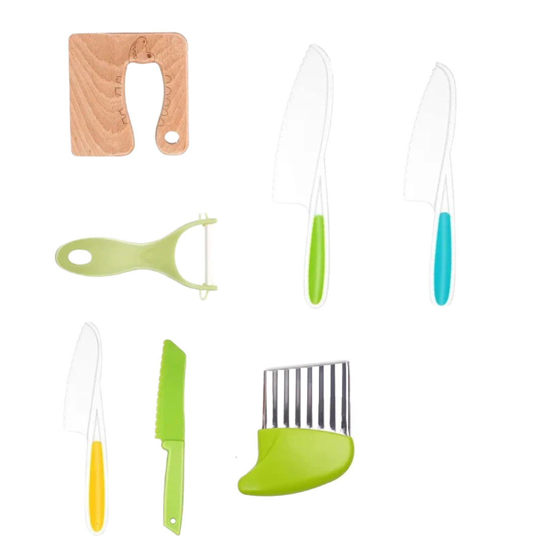 Kletshuts™ KidsKitchen: Sicheres  Schneiden Spielen Kinder Küche Spielzeug Set