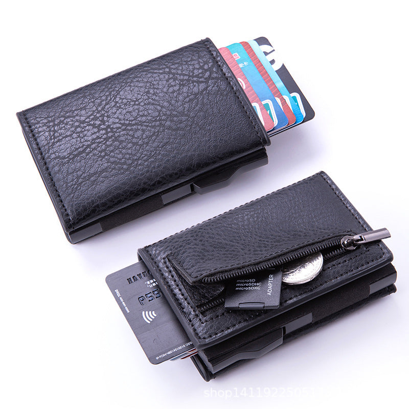 Icone™ CardHolder: Automatisch Schlank Pop-up Karte Halter Und Geldbörse