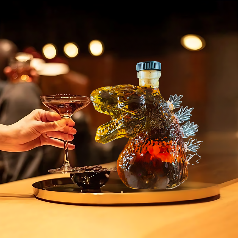 Globetrek° AnimalBottle:Tier Geformt Glas Getränke Flasche
