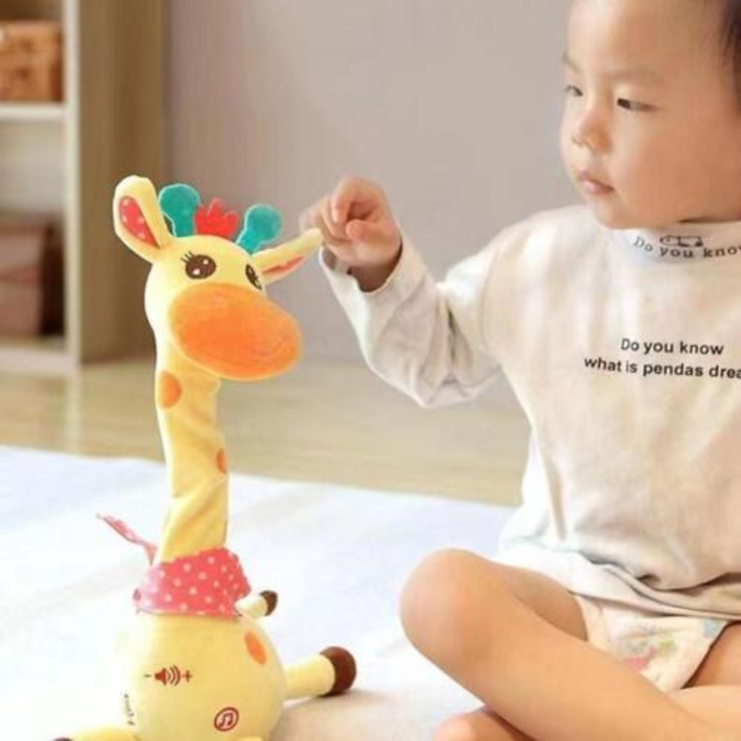 Kletshuts™ DancingGiraffe: Interaktiv Musik Spielen Und Tanzen Giraffe Kinder Spielzeug