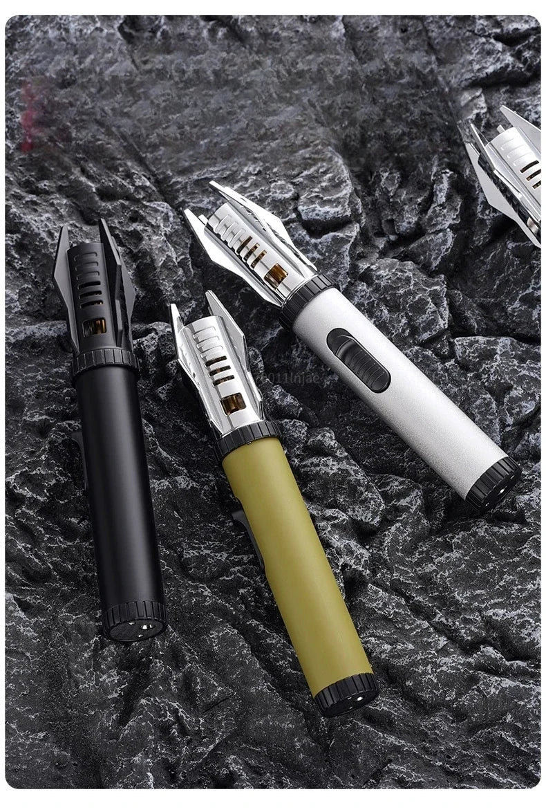 LightsaberFlame: Tragbares Lichtschwert Winddichtes Flammen Lötlampe Feuerzeug