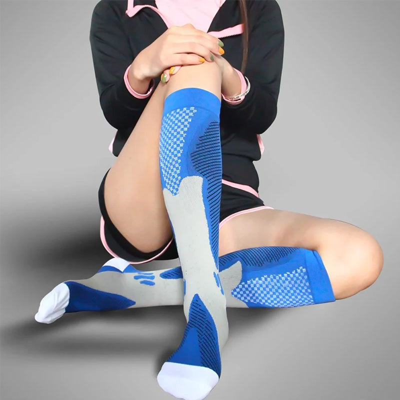 Happy™ CompressionSocks: Atmungsaktive Und Bequeme Kompressions Strümpfe