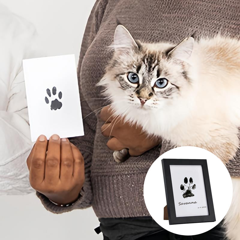 DogCatFri™ PawPrint: Pet Paw Rahmen Und Druck Kit