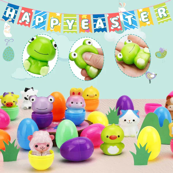 Kletshuts™ EggsSuprise: Oster-Überraschungseier Mit Quetschspielzeug