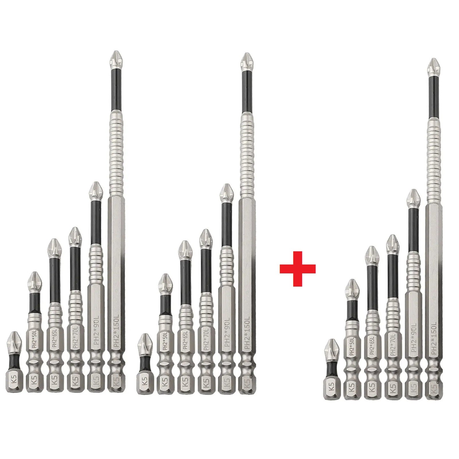 PowerBit – Leistungsstarkes, Hochmagnetisches Schraubendreher-Bohrer-Bit-Set