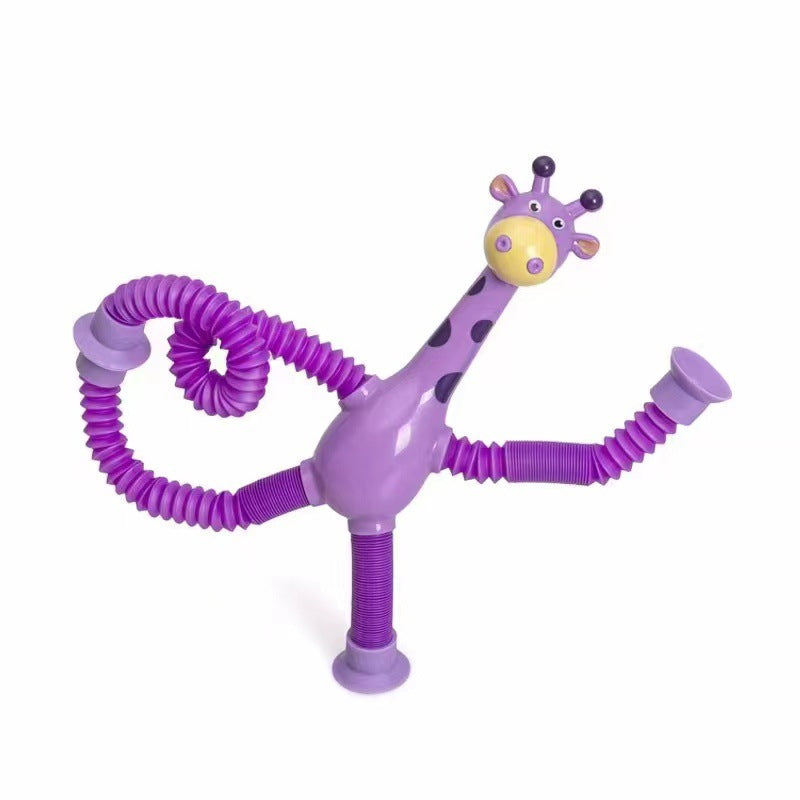 Kletshuts™ StretchyGiraffe: Teleskopische Dehnbare Giraffe Mit Saugnapf