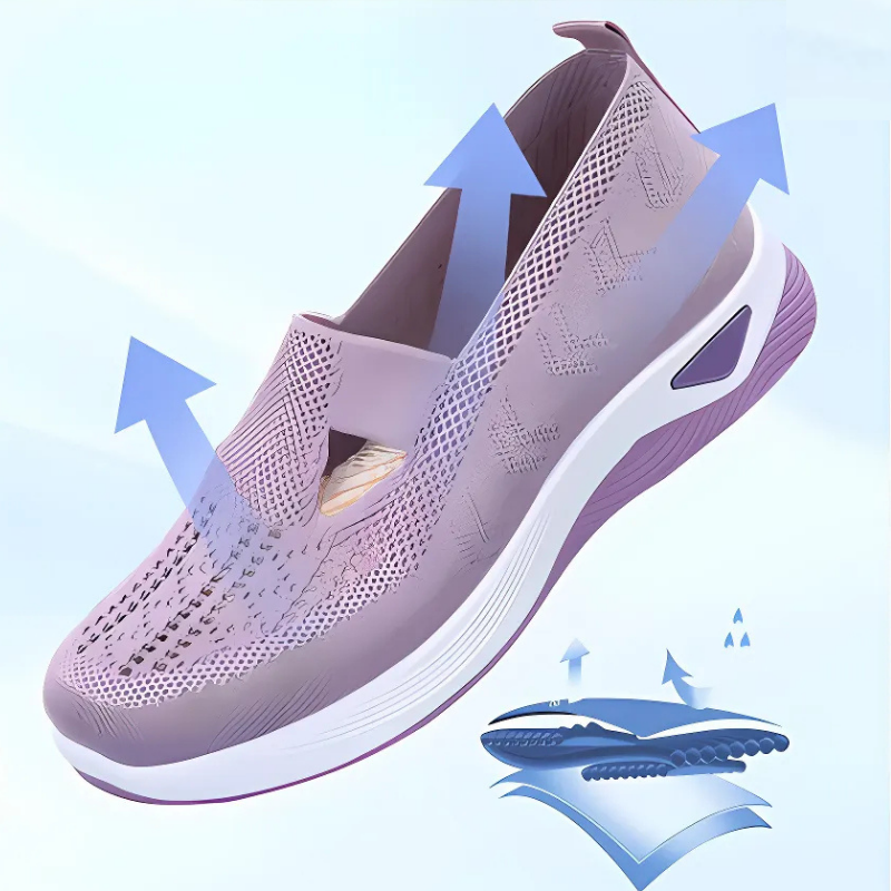 Happy™ StylishSneakers 1+1 GRATIS: Atmungsaktiv Komfort-Passform Stylische Sneaker