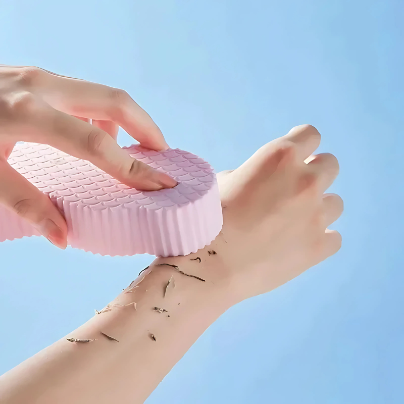 ExfoliatingSponge 1+1 GRATIS - Weich Körper Peeling Schwamm Dusche Schrubber