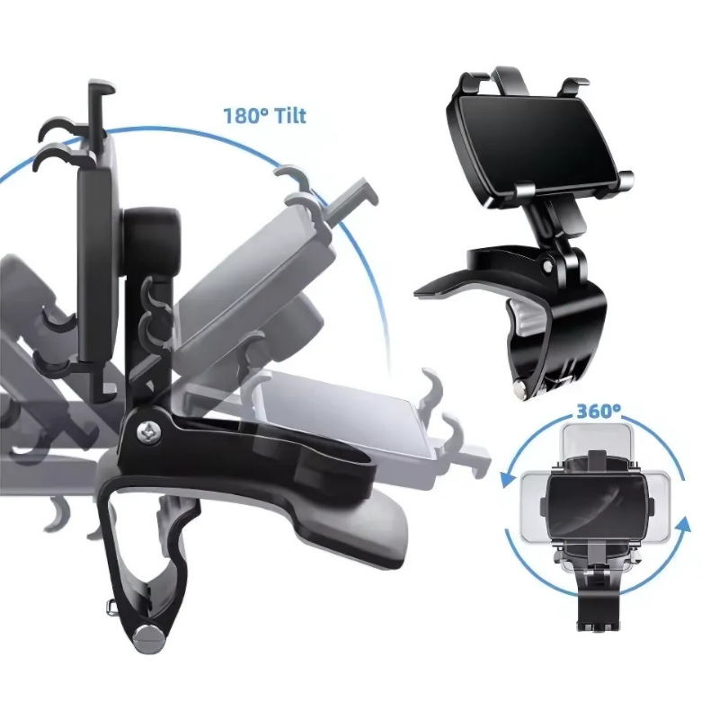 Holder360° PhoneGrip: Rotierend Telefon Ständ Mit Starke Kompakt Griff