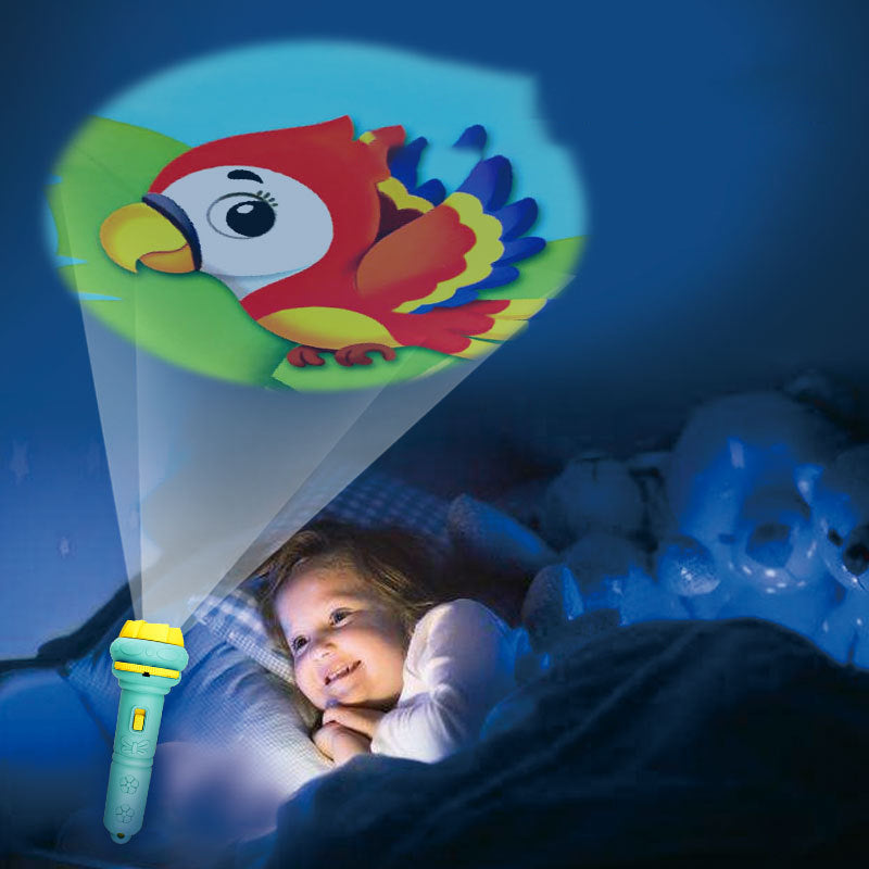 Kletshuts™ FlashlightProjector: Zauberhaft Geschichtenzeit Taschenlampenprojektor Für Kinder