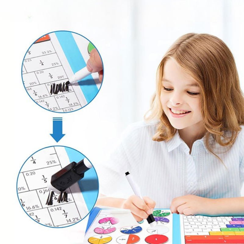 Kletshuts™ MathGame: Pädagogisches Magnetisches Kinder- Mathematik- Puzzlespiel