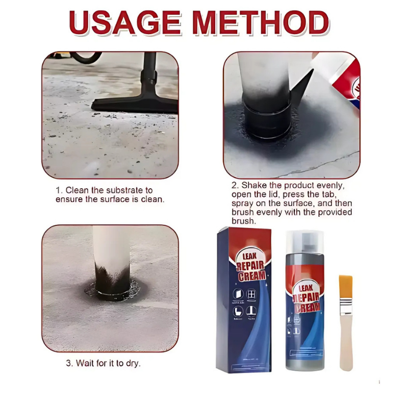 SealantSpray 1+1 GRATIS: Sofortige Leckreparatur Und Wasserdichtes Dichtspray