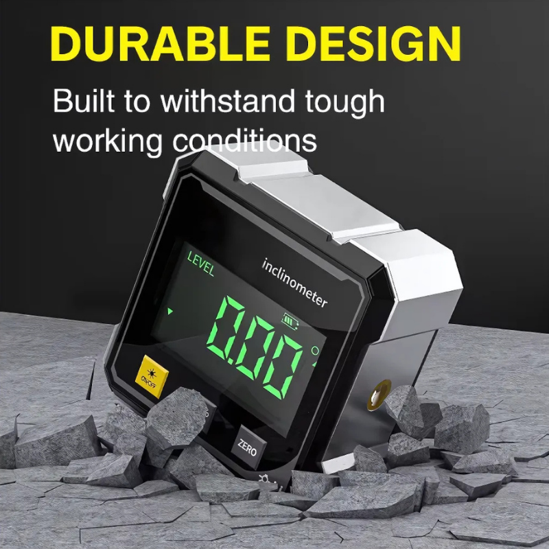 Globetrek° DigitalInclinometer: Digital Magnetisch Seites Laser Neigungsmesser