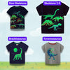 Icone™ DinoShirt: Kinder Leucht-im-Dunkeln T-Shirt