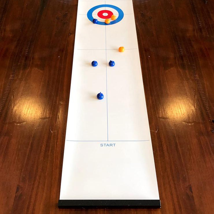 Kletshuts™ CurlingGame: Tisch Curling Spiel Für Alle Altersgruppen