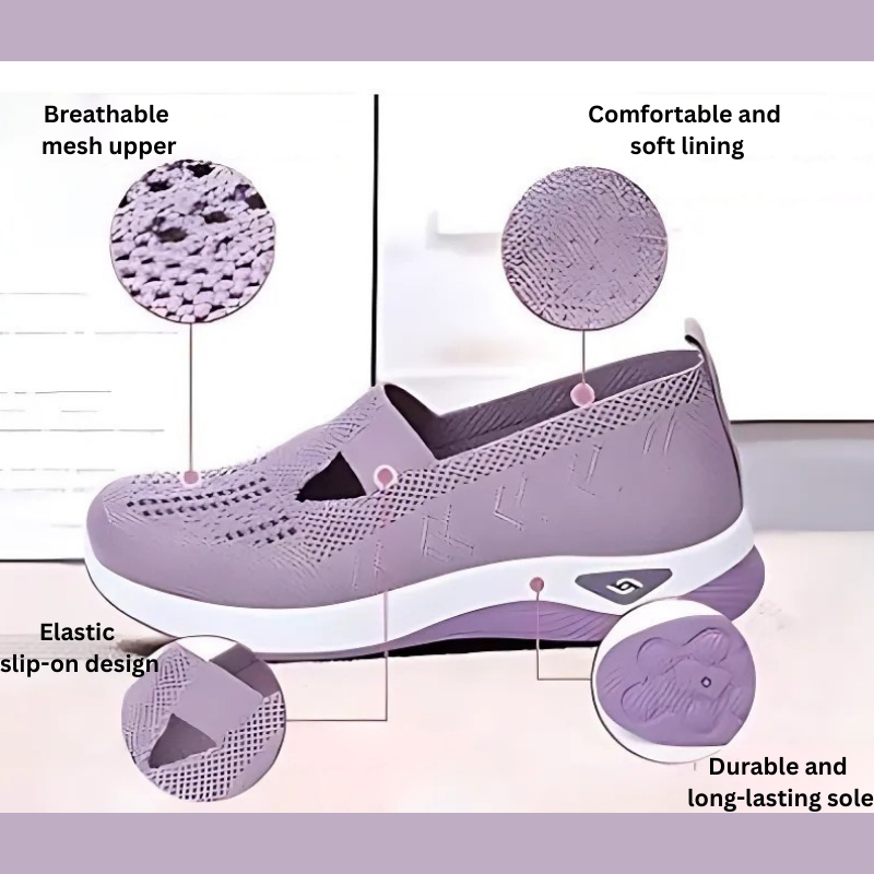 Happy™ StylishSneakers 1+1 GRATIS: Atmungsaktiv Komfort-Passform Stylische Sneaker