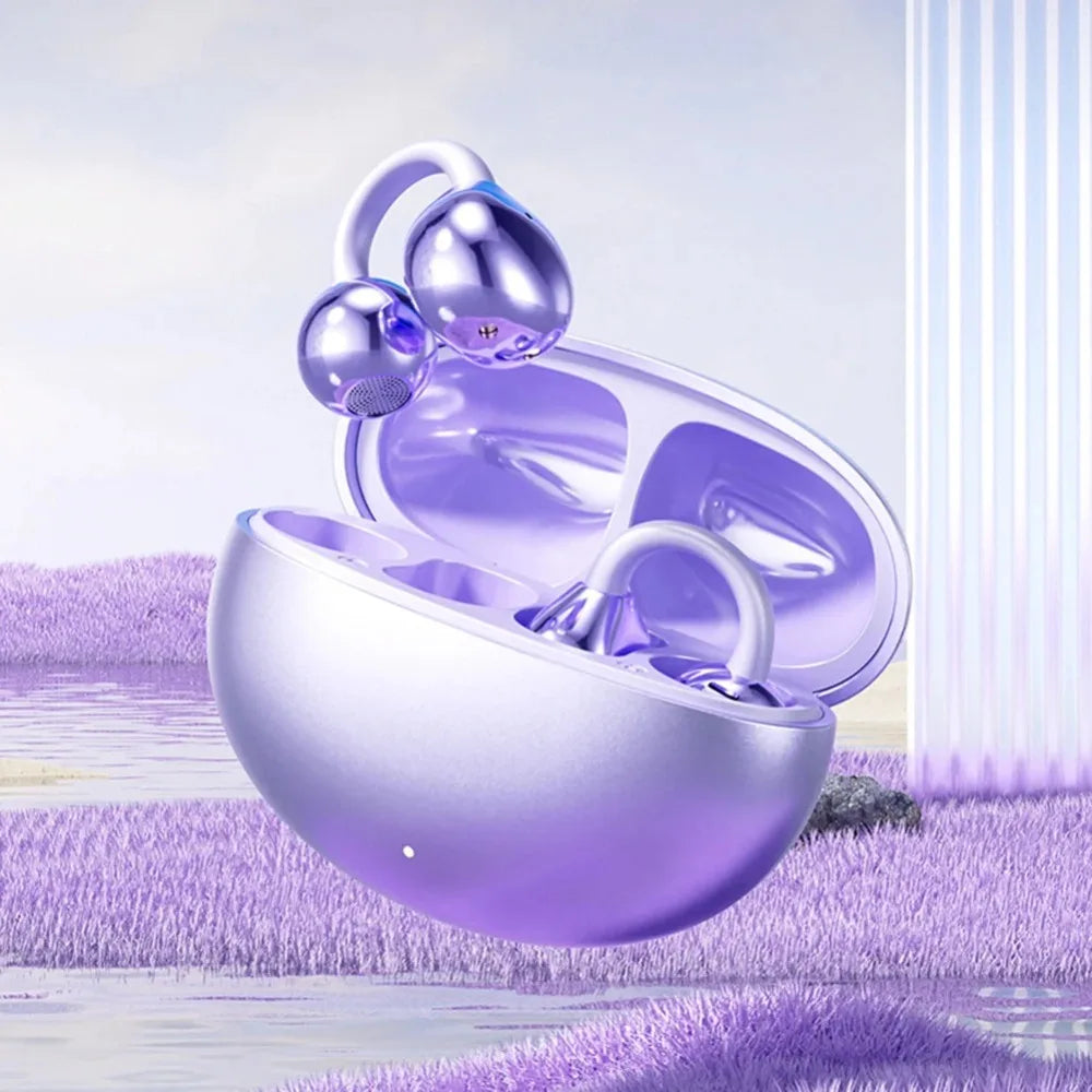 Clip-OnEarphone: Multifunktional Klarer Klang Bequem Aufsteckbarer Kopfhörer