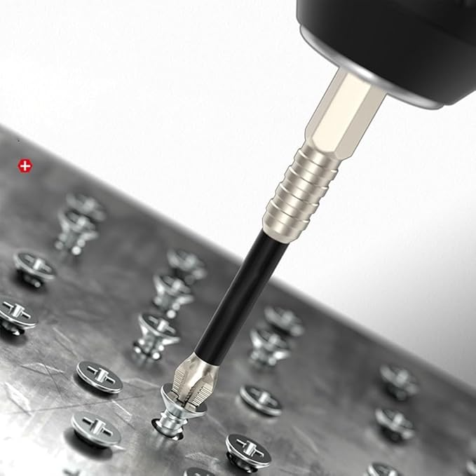 PowerBit – Leistungsstarkes, Hochmagnetisches Schraubendreher-Bohrer-Bit-Set