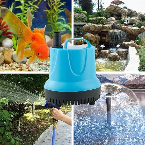 AquaPump: Tauchpumpe Aquarium Wasser