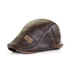 Icone™ EliteHat - Hochwertig Trendy Leder-Baskenmütze