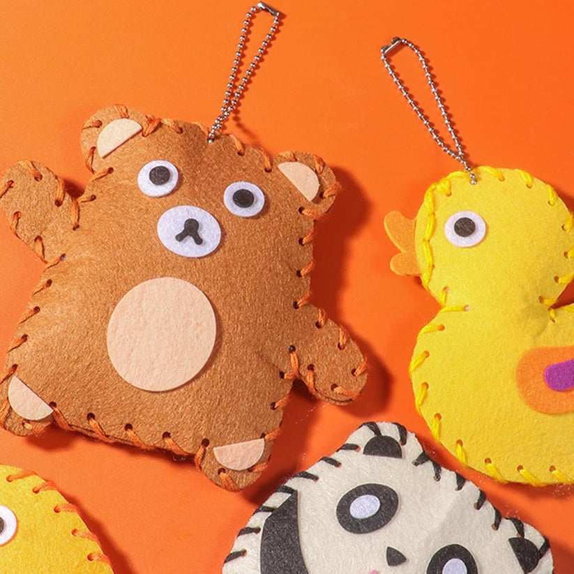 Kletshuts™ SewingCraft 1+1 GRATIS: DIY Tier Näh Set Kinder Kreatives Bastel Set