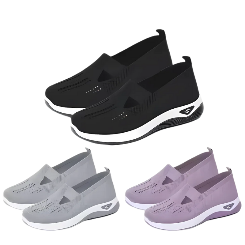Happy™ StylishSneakers 1+1 GRATIS: Atmungsaktiv Komfort-Passform Stylische Sneaker