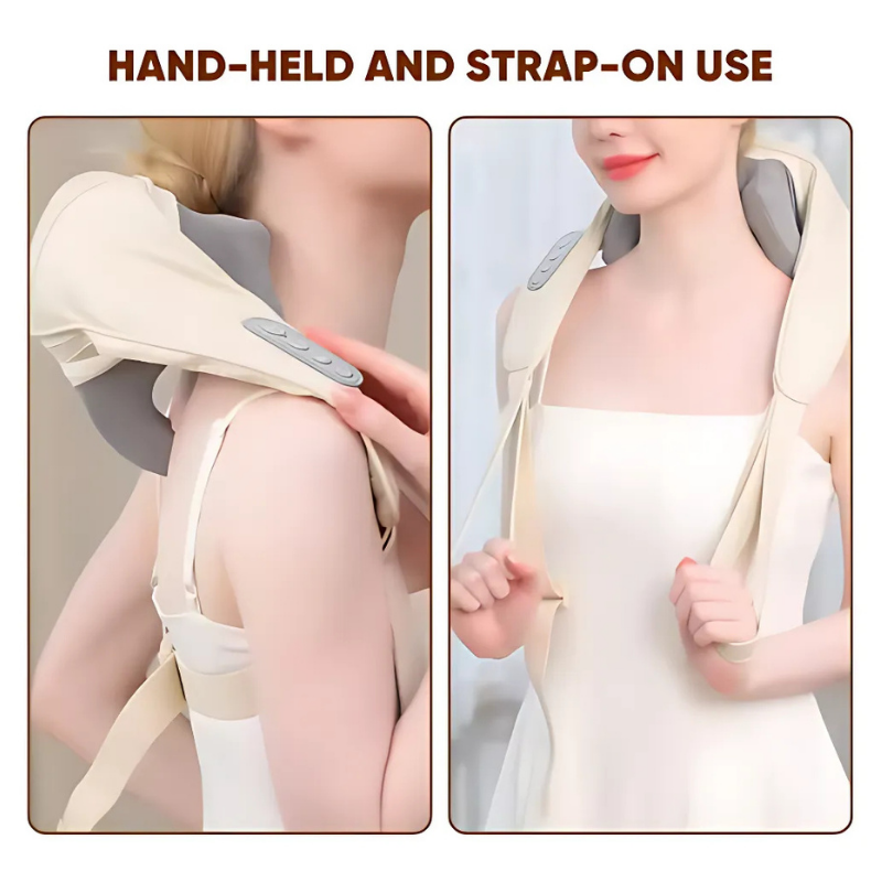 NeckMassager: Beruhigend Wärme Entspannend Nacken Und Schulter Massager