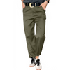 Icone™ ClassyPants: Klassisch Gerade Passform Hohe Taille Damen Hosen