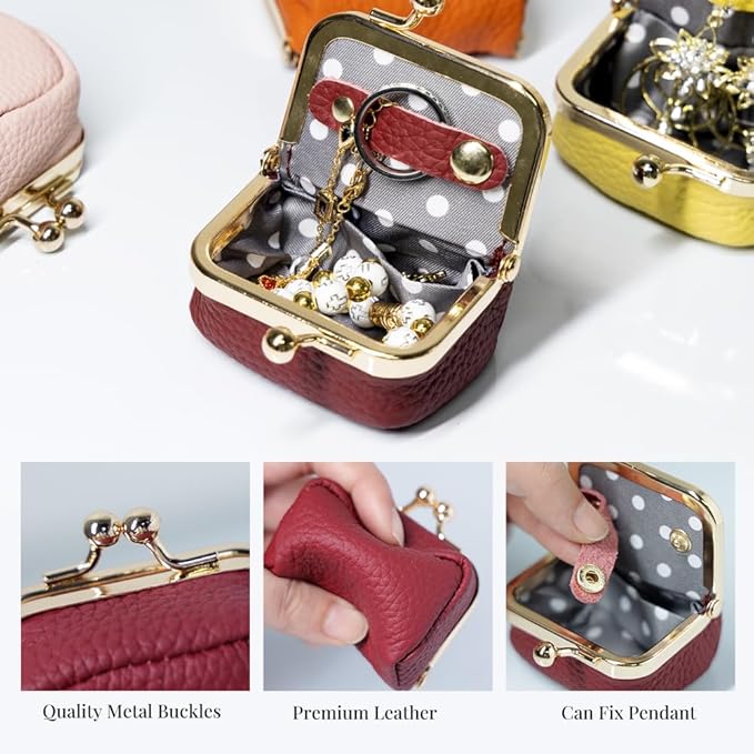 Jewelance™ GemBox: Mini Edelstein Und Schmuck Geldbeutel Kasten