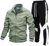 Icone™ TrackSuit: Reißverschluss Stehkragen Fitness-Set