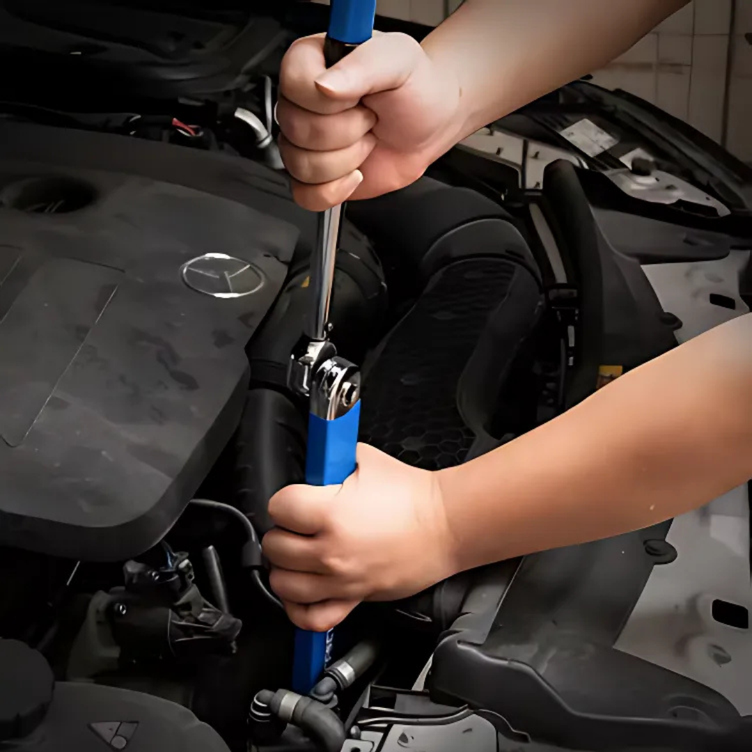 ExtensionWrench: Doppelkopf- Design Offset- Verlängerungsschlüssel Reparaturwerkzeug