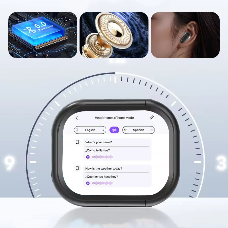 ProEarbuds™ – Kompakte Reise-Ohrhörer Mit Smart Display