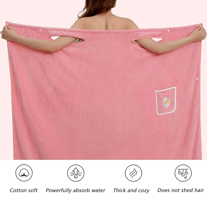 Icone™ TowelDress - Schnelles Saugfähiges Tragbares Duschtuch